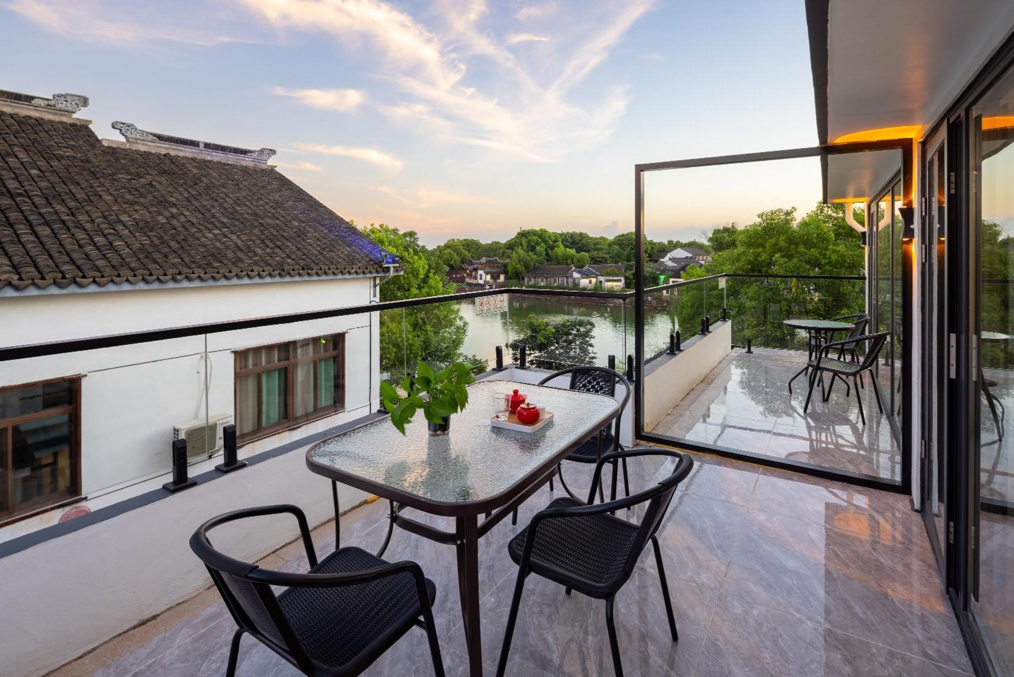 Suzhou Zhouzhuang Slowlife River View Lnn 昆山 外观 照片