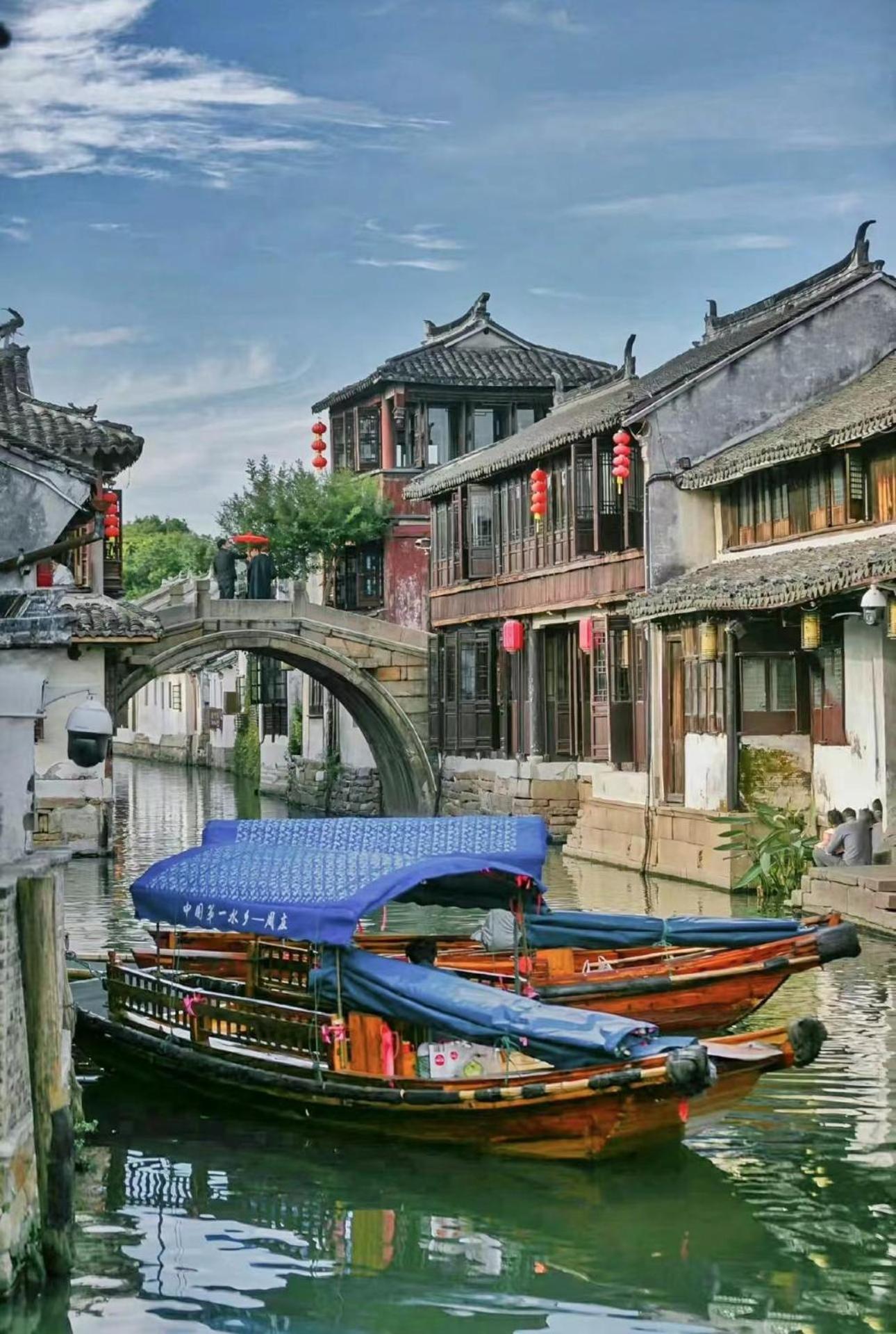 Suzhou Zhouzhuang Slowlife River View Lnn 昆山 外观 照片
